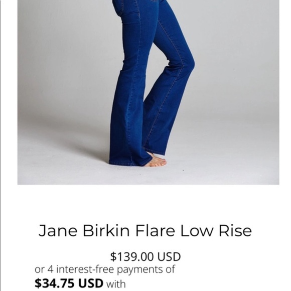 L’ecole Des Femmes Jane Birkin Flare Low Rise Jeans - Picture 12 of 12